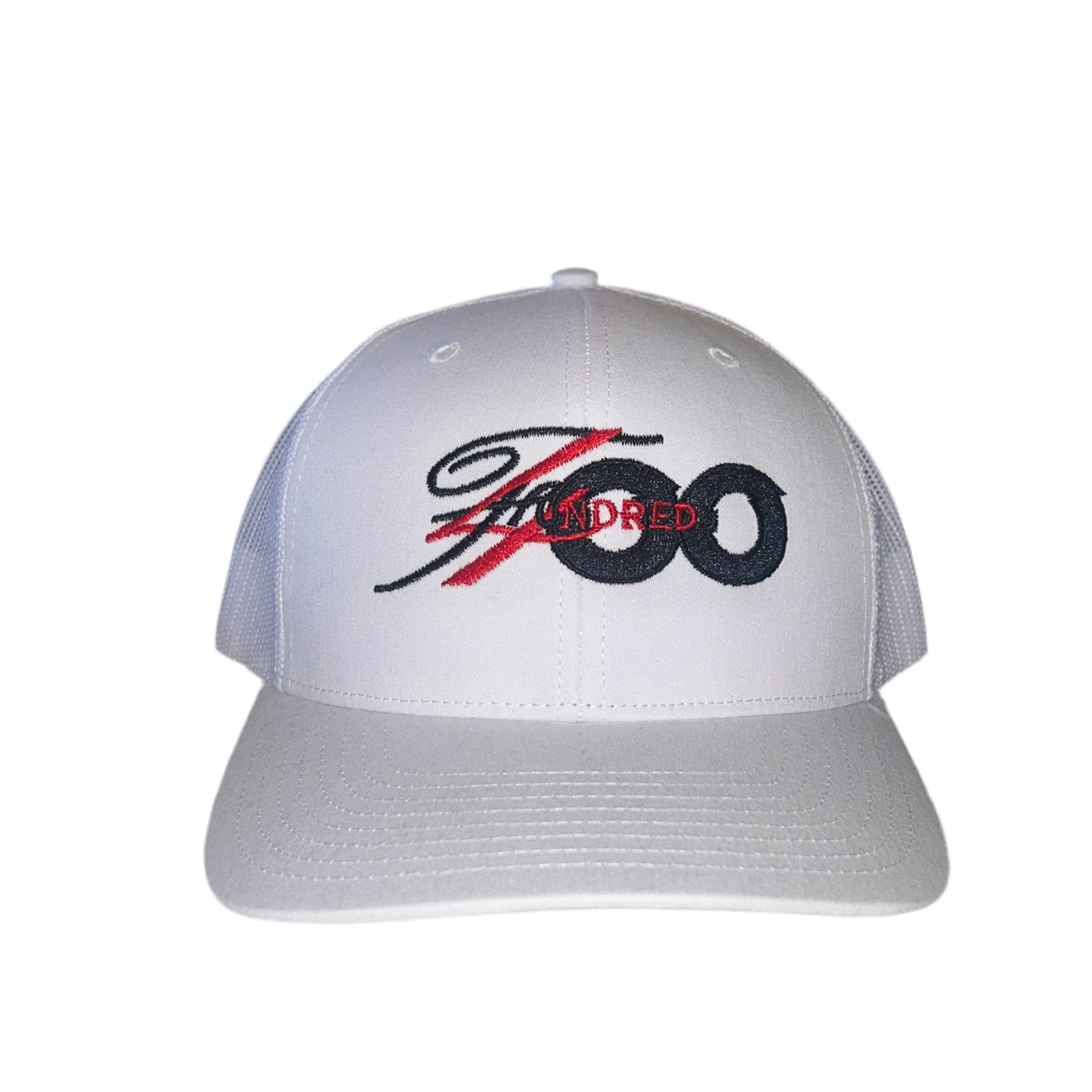 4 HUNDRED TRUCKER - WHITE